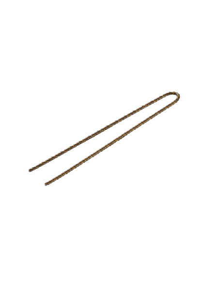 Japanske hårnåle, 7 cm, brune, 20 stk.
