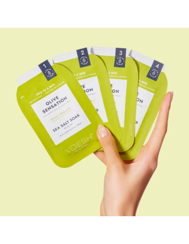 VOESH - PEDI IN A BOX Fodsæt Olive...