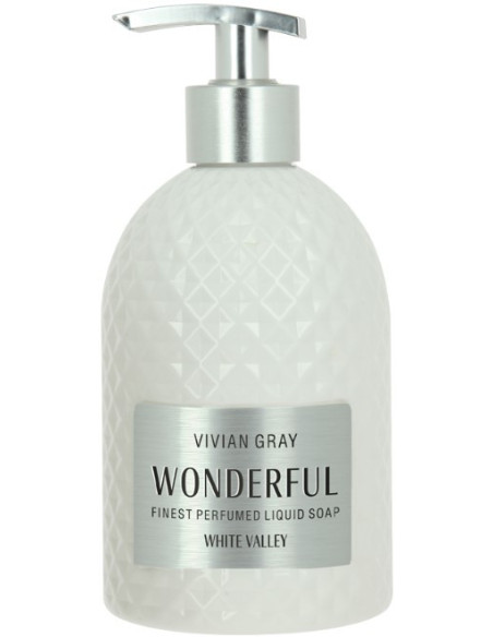 Ædelstenscremesæbe Wonderful White Valley 500ml