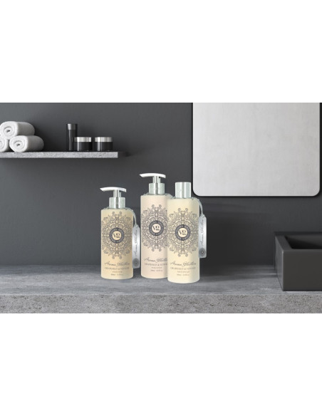 Aroma Selection Sæt Showergel + bodylotion, rav/ceder 2x500ml