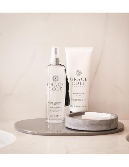 GRACE COLE Body Butter (Hvid Nektarin/Pære) 225g