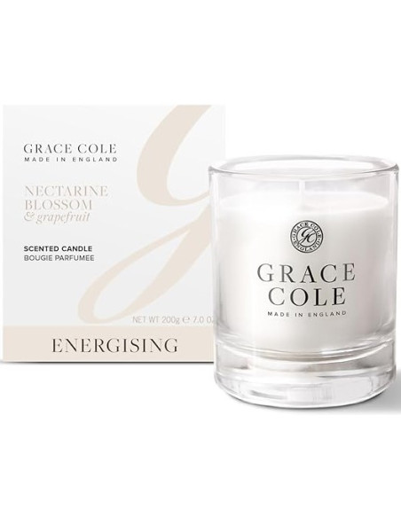 GRACE COLE Duftlys (Nektarinblomster/Grapefrugt) 200g