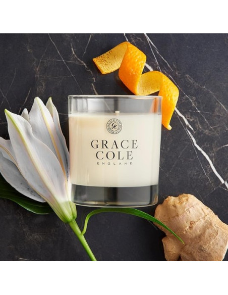 GRACE COLE Duftlys (Ingefærlilje/Mandarin) 200g
