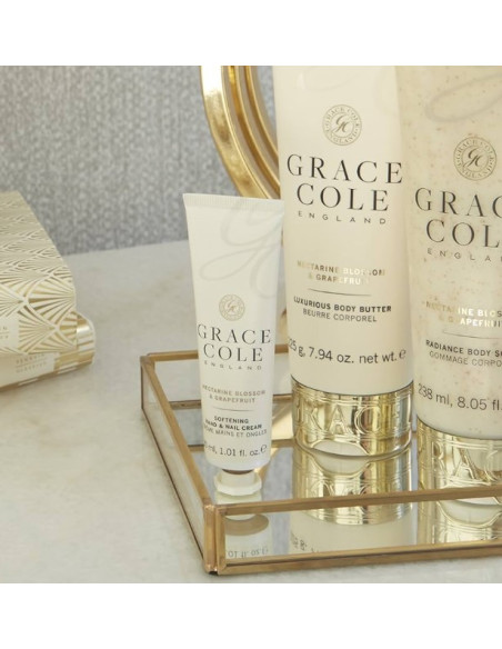GRACE COLE Hånd- og neglecreme (nektarinblomst/grapefrugt) 30ml