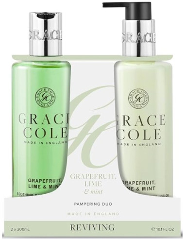 GRACE COLE Komplekts ķermenim (Greipfrūts/Laims/Piparmētra) DUO