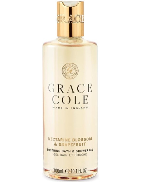 GRACE COLE Shower-Badegel (Nektarinblomst/Grapefrugt) 300ml