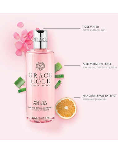 GRACE COLE Shower Gel (Vildfigen/Pink...