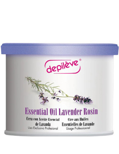 DEPILEVE ROSIN Essential Oil Lavander Wax 400g