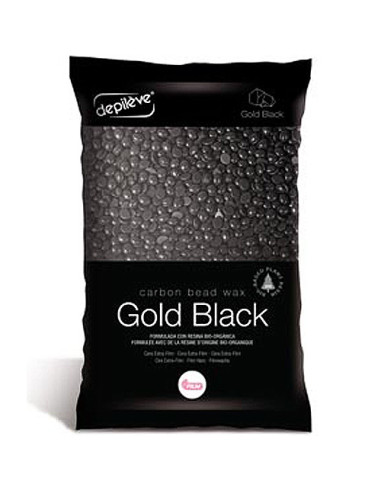 DEPILEVE GOLD BLACK FILM WAX 1kg