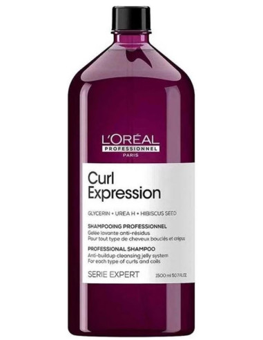 Curl Expression Anti-buildup cleansing jelly for each types of curls and coils 1500ml