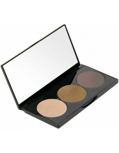 SLA TRIOCHROME eyeshadow palette Nude 3x1g