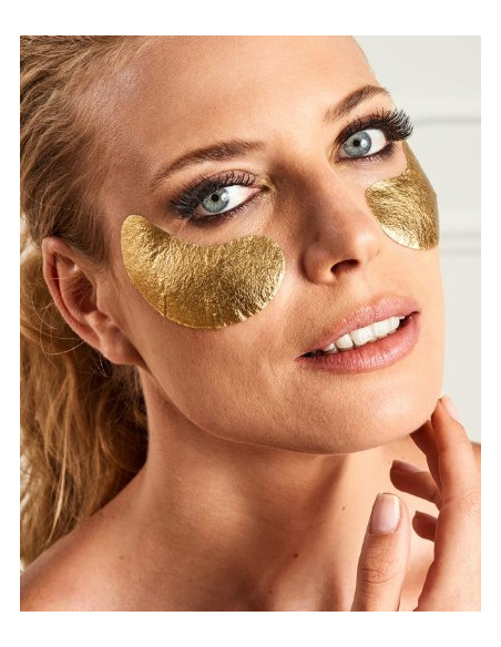 IROHA NATURE Patches - maske med 24 karat guld til pleje af øjenområdet 12 ml