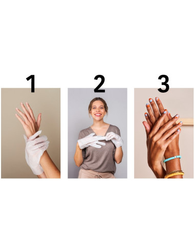 IROHA NATURE Maske-handsker til...