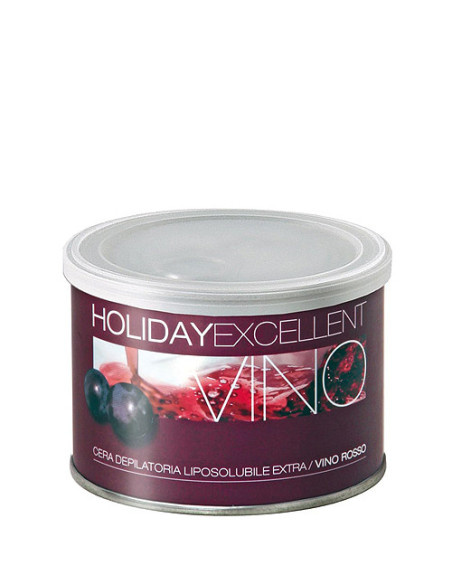 HOLIDAY EXCELLENT Ikke-allergenisk hårfjerningsvoks (Vinifera-ekstrakt/vin) 400 ml