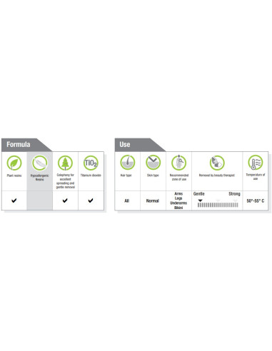 HOLIDAY T3 hårfjerningsvoks...