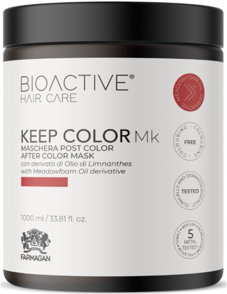 BIOACTIVE KEEP COLOR Maske til farvet hår 1000 ml