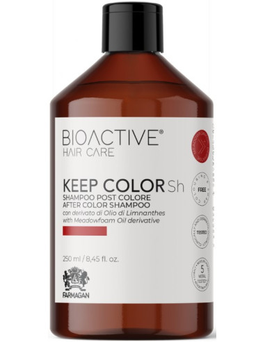 BIOACTIVE HAIR CARE KEEP COLOR Šampūns matiem, pēc krāsošanas 250ml