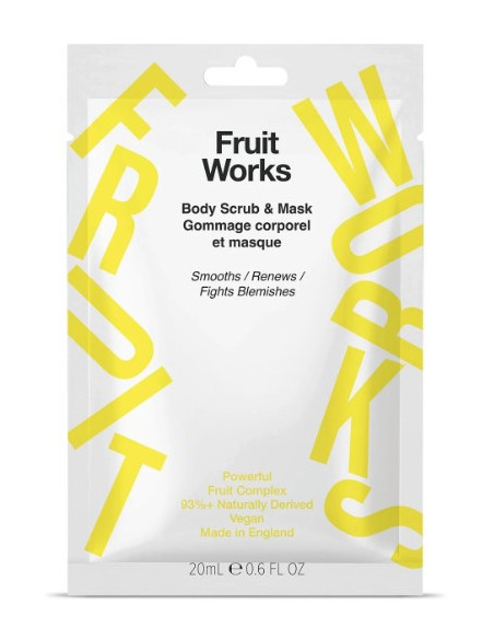 FRUIT WORKS Hovedtåbehandling Hjulplejekompleks 4x20ml