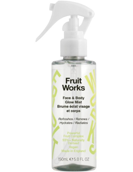 FRUIT WORKS Radiance fugtighedsspray til ansigt og krop 150ml