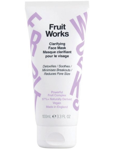 FRUIT WORKS Rensende ansigtsmaske 100ml