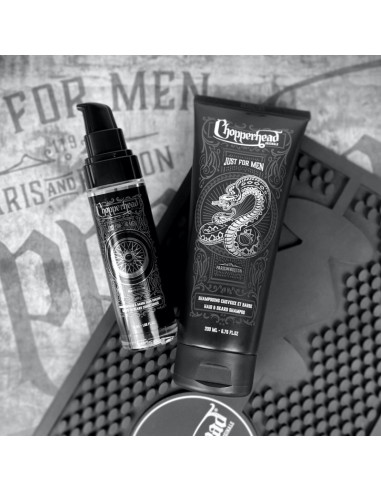 CHOPPERHEAD Shampoo til hår og skæg,...