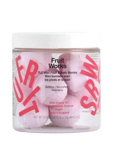 FRUIT WORKS Mini fod- og badebomber...