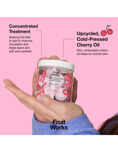 FRUIT WORKS Mini fod- og badebomber...