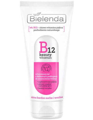 B12 BEAUTY VITAMIN ansigtsgel med...