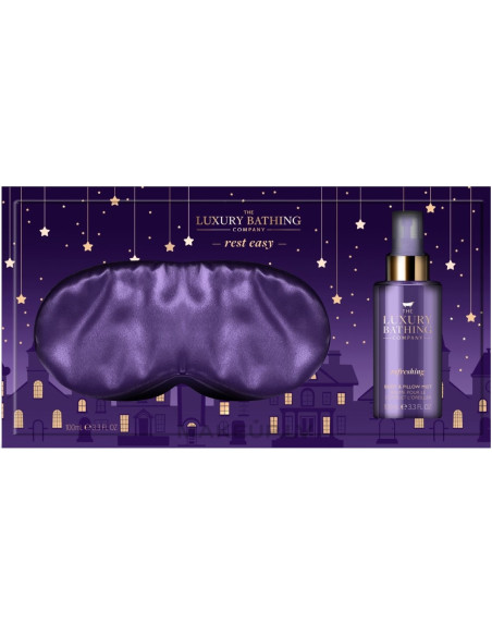GRACE COLE Lavendel Luksus Søvnsæt (Pudespray 100ml + Øjenmaske)
