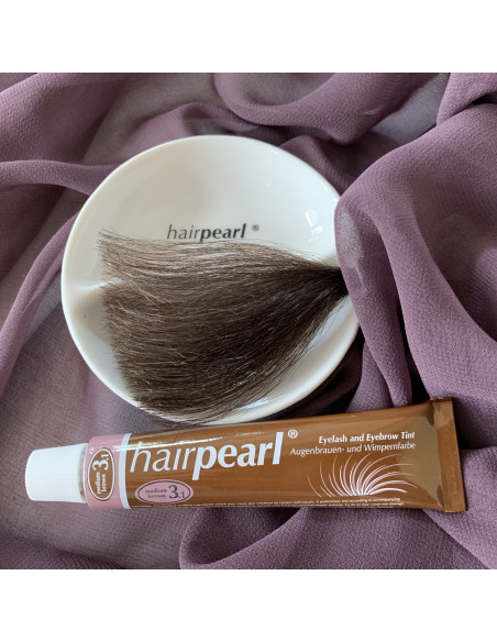 Hairpearl Creme Øjenbrynsfarve nr. 3.1 Mellembrun