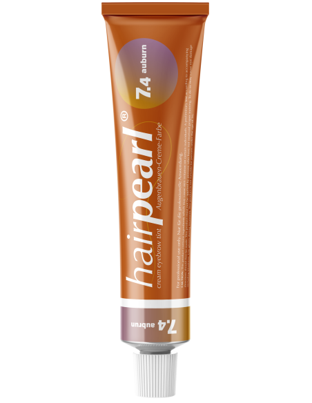 Hairpearl Creme Øjenbrynsfarve nr. 7.4 Rødbrun