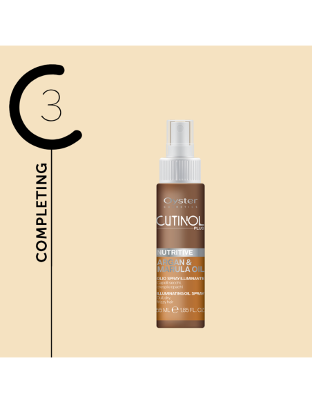 Oyster Cutinol Plus Nutritive hårolie til næring og glans i tørt hår, 55 ml