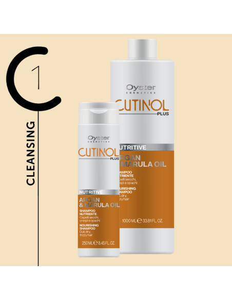 Oyster Cutinol Plus Nutritive shampoo til næring og fugt af tørt hår, 250 ml