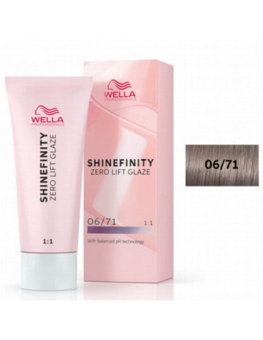 WELLA 06/71  SHINEFINITY CHESTNUT 60ml