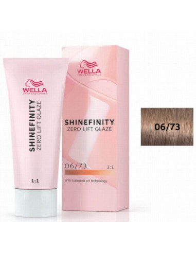 WELLA 06/73 SHINEFINITY GOLD  60ml