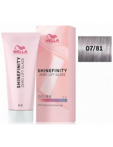 WELLA 07/81   SHINEFINITY PEARL  60ml