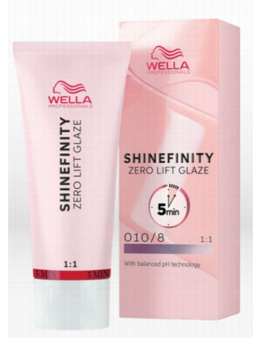 WELLA 010/8 SHINEFINITY PEARL 60ml