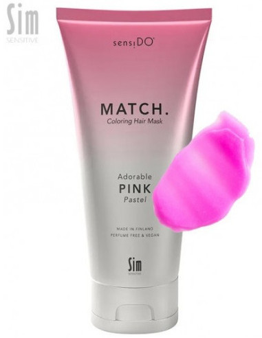 Sensido Match "Rozā" (pastel), tonējošā maska 200ml