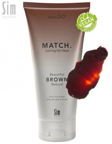 Sensido Match "Brown" (naturlig),...