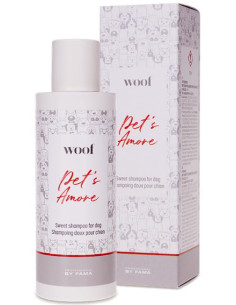 Woof Pet's Amore shampoo...