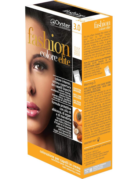 FASHION ELITE hårfarve 3.0, mørkebrun 50ml+50ml+15ml