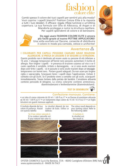 FASHION ELITE hårfarve 4.7, chokolade 50ml+50ml+15ml