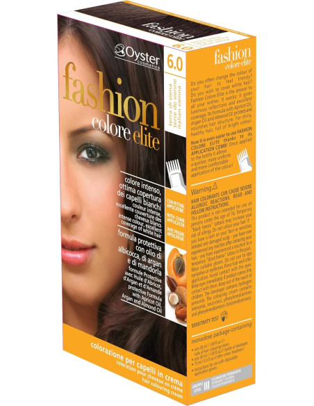 FASHION ELITE hårfarve 6.0, mørkeblond 50ml+50ml+15ml
