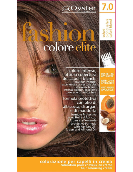 FASHION ELITE hårfarve 7.0, safariblond 50ml+50ml+15ml