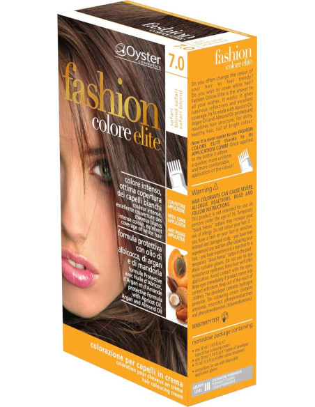 FASHION ELITE hårfarve 7.0, safariblond 50ml+50ml+15ml