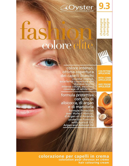 FASHION ELITE hårfarve 9.3, lys gyldenblond 50ml+50ml+15ml