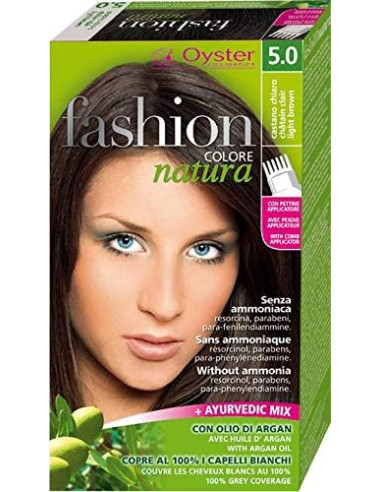 FASHION NATURA hårfarve 5.0, lysebrun...