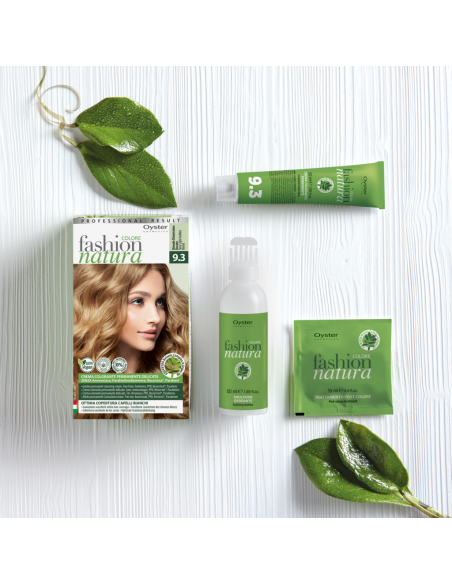 FASHION NATURA hårfarve 6.6, mørkerød 50ml+50ml+15ml