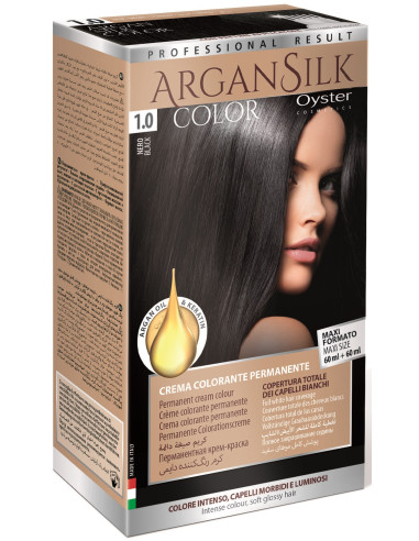 ARGAN SILK COLOR 1.0 NERO 60+60ml