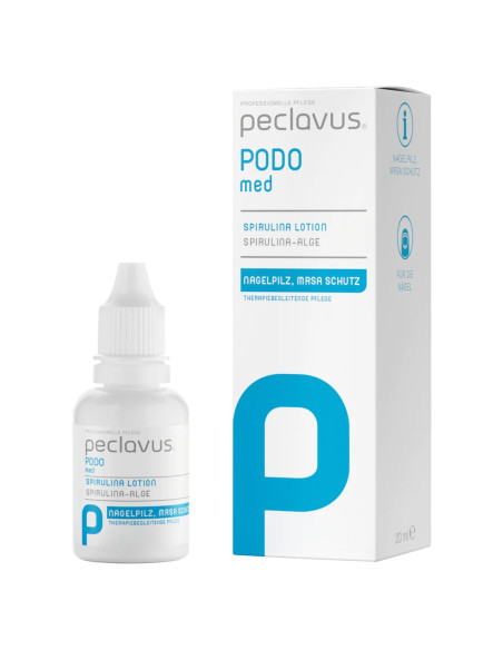 PECLAVUS lotion til beskadigede negle med svampedræbende effekt 20 ml